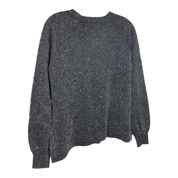 J.Crew Navy high low Shimmer Sweater size S - Picture 2 of 12